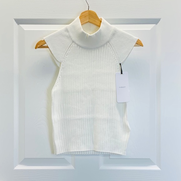 NWT Varley Fowler Fitted Knit Sweater Tank - Picture 7 of 16